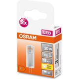 OSRAM LED PIN 12V / G4 LED-lampen, 1,80W, warm wit, 2700K