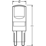 Osram - LED G4 Lamp - Warm Wit - 1.9W - 200 Lumen