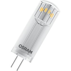 OSRAM LED BASE PIN G4 12 V/LED-lamp: G4, 1,80 W, 20 W vervanging voor, helder, warm wit, 2700 K, 3-pack