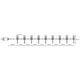 LEDVANCE Tuinverlichtingsarmatuur LED: voor grond, ENDURA GARDEN DOT / 6 W, 22-…24- V, stralingshoek: 33, Warm wit, 3- K, body materiaal: polycarbonate (pc), IP65