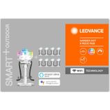LEDVANCE - SMART+ WiFi Garden Dot - LED-spot - Helder - 9-delige set met 230 V aansluiting
