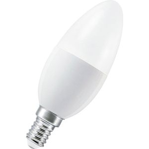 LEDVANCE Intelligente ledlamp met wifi-technologie, E14-fitting, dimbaar, lichtkleur dimbaar (2700-6500 K), vervanging 40 W, SMART+ WiFi Candle Tunable White, 1 stuk