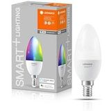 LEDVANCE LED-Lampe SMART+ WiFi Candle 40 Multicolour E14 4,9 W matt