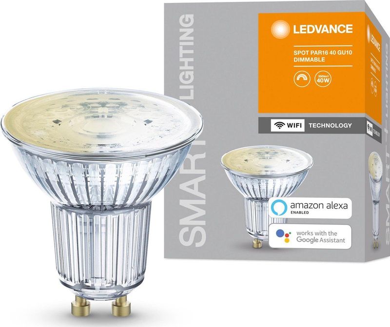 Ledvance - Smart+ Wifi Spot - LED-lamp - Wit - Draadloze bediening