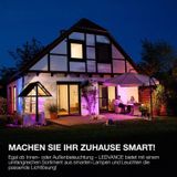 LEDVANCE LED lamp | Lampvoet: E27 | RGBW | 2700…6500 K | 9 W | SMART+ WiFi Classic Multicolour [Energie-efficiëntieklasse A+]