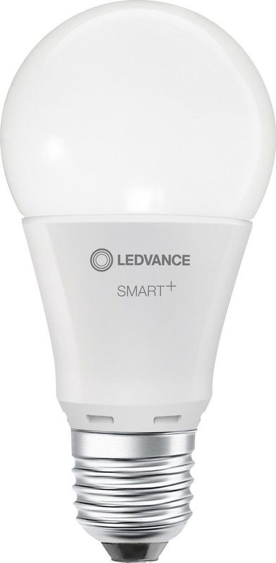 LEDVANCE LED-Lampe SMART+ WiFi Classic, A60, E27, EEK: F, 9,5 W, 1055 lm, 2700 K, Smart, 3 Stück