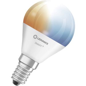 LEDVANCE Slimme LED-lamp met WiFi-technologie, E14-aansluiting, dimbaar, dimbaar lichtkleur (2700-6500K), 40W vervanging, SMART+ WiFi mini afstembare lamp wit, pak van 3