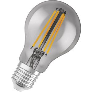 LEDVANCE LED lamp | Lampvoet: E27 | Warm wit | 2700 K | 6 W | SMART+ Filament Classic Dimmable [Energie-efficiëntieklasse A+]