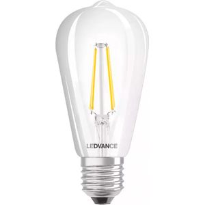 Ledvance - ST64 - Smart Led Lamp - 6W - E27 - Dimbaar - 2700K