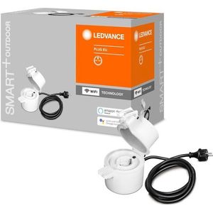 LEDVANCE Smart buiten stopcontact met app en verbruiksmeter - Aan en uitschakelen met telefoon - IP44