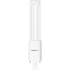 OSRAM Lamps DULUX S LED EM & AC MAINS / LED tube: G23, Lengte: 165 mm, 4.50 W, Vervanging voor 9 W, Mat, Koel Wit, 4000 K 1 Verpakking,Wit