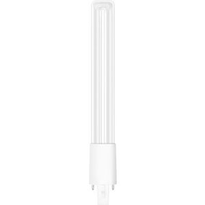 OSRAM Lamps DULUX S LED EM & AC MAINS / LED tube: G23, Lengte: 234 mm, 6 W, vervanger voor 11 W, mat, Warm Wit, 3000 K 1 Verpakking,Wit