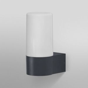 Ledvance Smart+ WiFi LED Wandlamp Buitenverlichting Buis Donker Grijs 10W 380lm - 830 Warm Wit | RGBW.