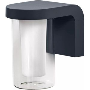Ledvance - smart+ wi-fi cascade rgbw 18cm- dimmbare led Wandleuchte dunkelgrau für Außen mit hochwertigem Aluminium-Gehäuse, RGB-Farbsteuerung, 10 w,