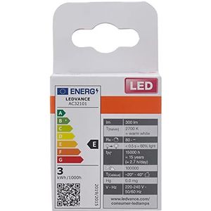 OSRAM LED PIN G9 / LED lamp: G9, 2,60 W, vervanging voor 30 W, helder, Warm Wit, 2700 K Verpakking van 6
