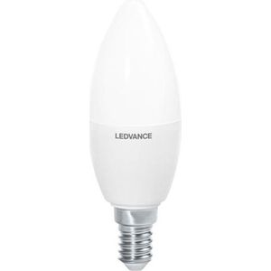 LEDVANCE 4058075575813 LED-lamp Energielabel G (A - G) E14 Kaars 4.9 W = 37 W Warmwit (Ø x l) 39 mm x 114 mm Besturing via App 1 stuk(s)