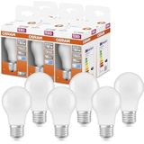 Osram - Peervormige LED Lamp - Helder Koelwit - E27 - 6 Stuks