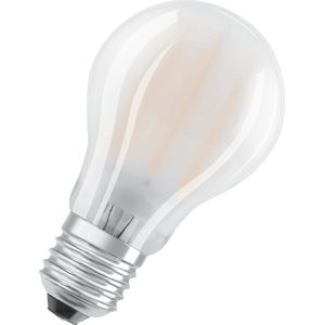 OSRAM Lamps, Poten: E27, koud wit, 4000 K, 7,50 W, vervanging voor 75 W gloeilamp, gematteerd, LED BASE CLASSIC A Set, 3 stuks, koud wit