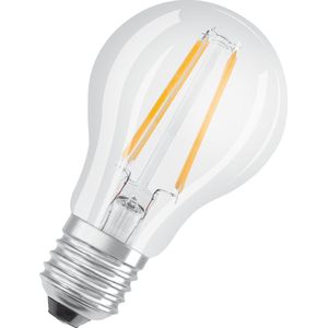 OSRAM Superstar dimbare LED lamp met extra hoge kleurweergave (CRI90), E27-basis Filament optiek,Koud wit (4000K), 806 Lumen, substituut voor 60W-verlichtingsmiddel dimbaar, 1-Pak