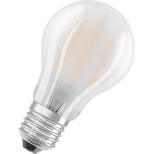 OSRAM Superstar dimbare LED lamp met bijzonder hoge kleurweergave (CRI9-), E27-basis matglas ,Koud wit (4-K), 8-6 Lumen, substituut voor 6-W-verlichtingsmiddel dimbaar, 1-Pak