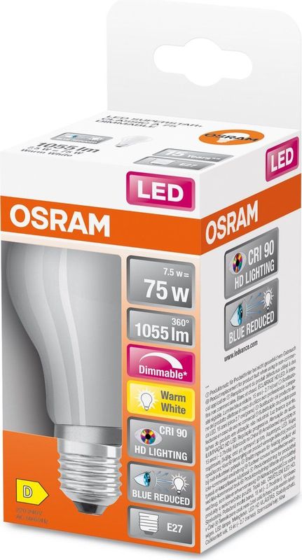 Classic B - LED Lamp - Dimbaar - Wit - Innovatieve Filament Technologie