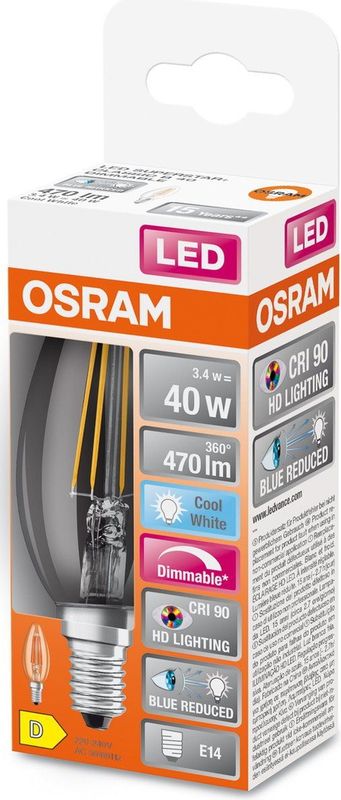 Classic B - Dimbare LED Lamp - Helder - Innovatieve Filament Technologie