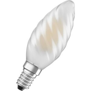 OSRAM Superstar dimbare LED lamp met bijzonder hoge kleurweergave (CRI90), E14-basis matglas,Koud wit (4000K), 470 Lumen, substituut voor 40W-verlichtingsmiddel dimbaar, 1-Pak