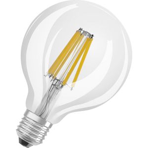 6x Osram E27 LED Globelamp | 11W 2700K 220V 927 | 300° Ø95mm Dimbaar