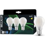 BELLALUX - LED-lamp - Koud Wit - E27-basis - Matglas - 3-Pak - 1-55 Lumen - Niet-dimbaar