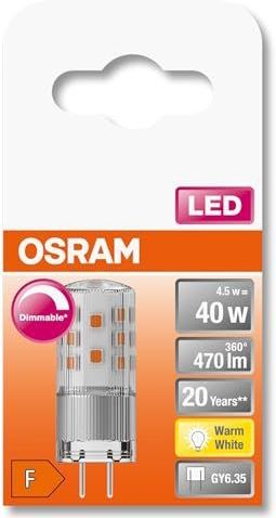 Osram - GY6.35 LED Insteeklampje - Warm Wit - 4.5W - 470 Lumen