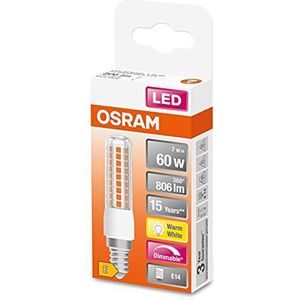 Osram - T-Slim - LED Lamp - 2700K - E14 - Dimbaar - 7W - Set van 6