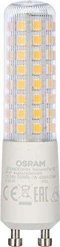 Osram - T-Slim - LED Buislamp - GU10 - 2700K - 7.3W - Set van 6