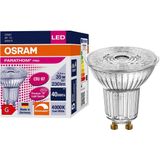 Osram LED reflectorlamp dimbaar met GU10-fitting | Energiebesparend 35W bijzonder lange levensduur (40.000H), 36° stralingshoek, koudwit | PAR16 35 36° 3,4W/4000K GU10