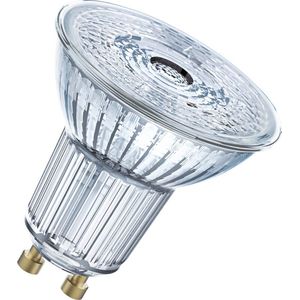 OSRAM Dimbare led-reflectorlampen met GU10-fitting, energiebesparend, 35 W vervanging, bijzonder lange levensduur (40.000 H), stralingshoek 36°, warm wit, PAR16 35 36 ° 3,4 W/2700 K GU10