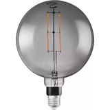 Ledvance Smart+ E27 Globe Classic Filament Smoky 6W 430lm - 825 Zeer Warm Wit | Dimbaar - Vervangt 40W