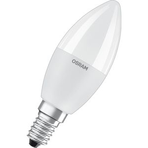 OSRAM LED lamp, Voet: E14, Warm Wit, 2700 K, 4,90 W, vervanging voor 40 W gloeilamp, frosted, LED Retrofit RGBW lampen met afstandsbediening Set van 2