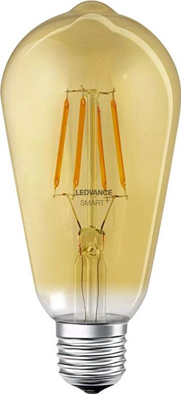 Ledvance - Smart WIFI Filament LED-lamp - Edison-bolvorm - Dimbaar - Warm Wit