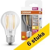 Osram - E27 Led Lamp - 7.5 Watt - Dimbaar - Warm-Wit Licht - Set van 6