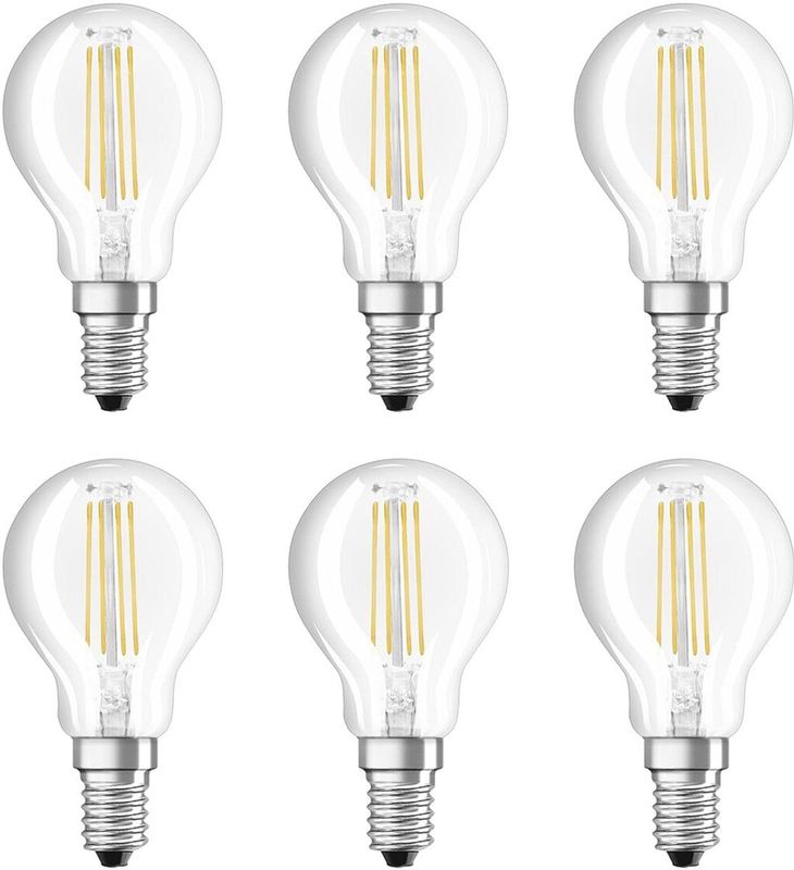 Osram - LED SST Classic P45 - Lamp - 4000K - E14 - 5W - 470 lumen - Ø45mm - 6 stuks
