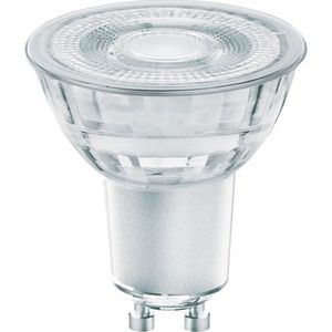 OSRAM Superstar dimbare LED lamp met bijzonder hoge kleurweergave (CRI90), GU10-basis helder glas,Warm wit (2700K), 230 Lumen, substituut voor 35W-verlichtingsmiddel dimbaar, 1-Pak