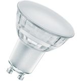 OSRAM Superstar dimbare LED lamp met bijzonder hoge kleurweergave (CRI90), GU10-basis helder glas,Warm wit (2700K), 575 Lumen, substituut voor 46W-verlichtingsmiddel dimbaar, 1-Pak