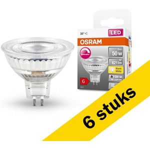 6x Osram GU5.3 LED spot | 2700K | Dimbaar | 8W (50W)