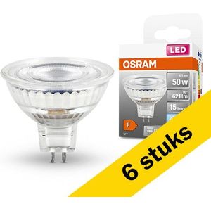 6x Osram GU5.3 LED spot | 4000K | 6.5W (50W)