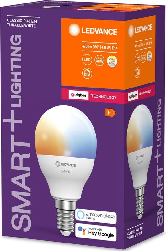 Lamp - Mini Vorm - Zigbee - Dimbaar - Instelbare Kleurtemperatuur