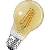 LEDVANCE Slimme LED lamp met ZigBee technologie, E27-basis gouden glas,Warm wit (2400K), 680 Lumen, substituut voor 52W-verlichtingsmiddel slim dimbaar, 1-Pak