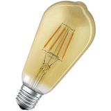 Ledvance Smart E27 LED Edison Lamp | 6W Goud 2400K 220V 824 | 300° Dimbaar