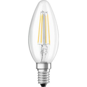 Ledvance Classic Superior LEDbulb E14 Kaars Filament Helder 2.5W 470lm - 827 Zeer Warm Wit | Vervangt 40W