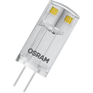 OSRAM 4058075758001 LED-lamp Energielabel F (A - G) G4 0.9 W = 10 W Warmwit (Ø x h) 12 mm x 12 mm 5 stuk(s)