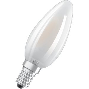 Ledvance Superior Classic LED E14 Kaars Mat 3.4W 470lm - 927 Zeer Warm Wit | Dimbaar - Beste Kleurweergave