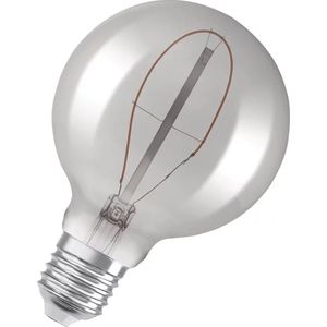 OSRAM vintage 19-6 LED lamp, smoke tint, 3.4W, 1-lm